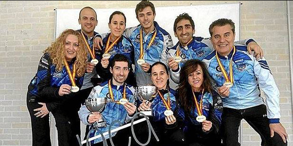Axun Manterola campeona de España de curling