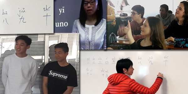 Algunos momentos de la clase